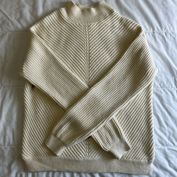 Marine Layer Cream Skyler Sweater - Picture 4 of 11